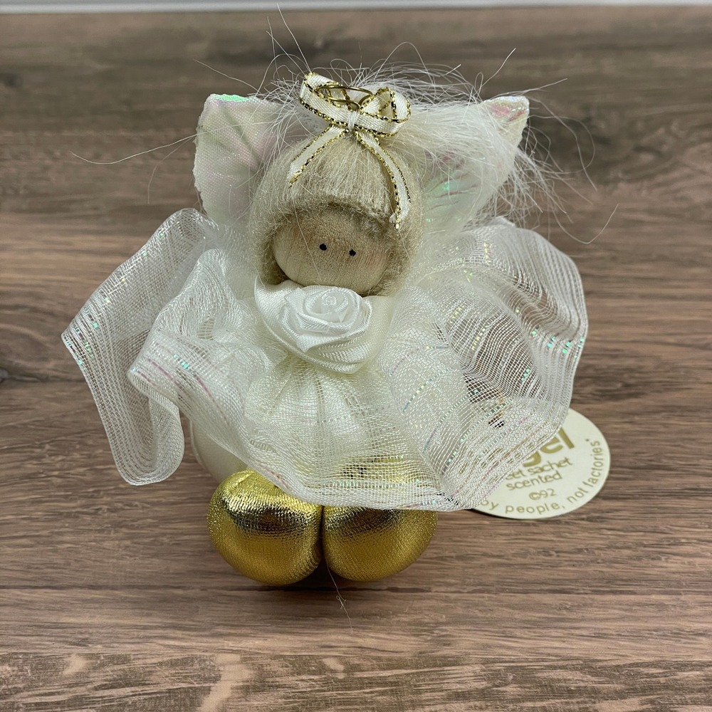 Snickeldoodles Angel Sweet Sachet Ornament Decoration Home Decor Vintage 1992